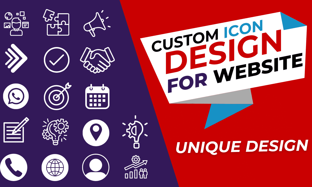 Custom icon design service, SEO Expert in Bangladesh